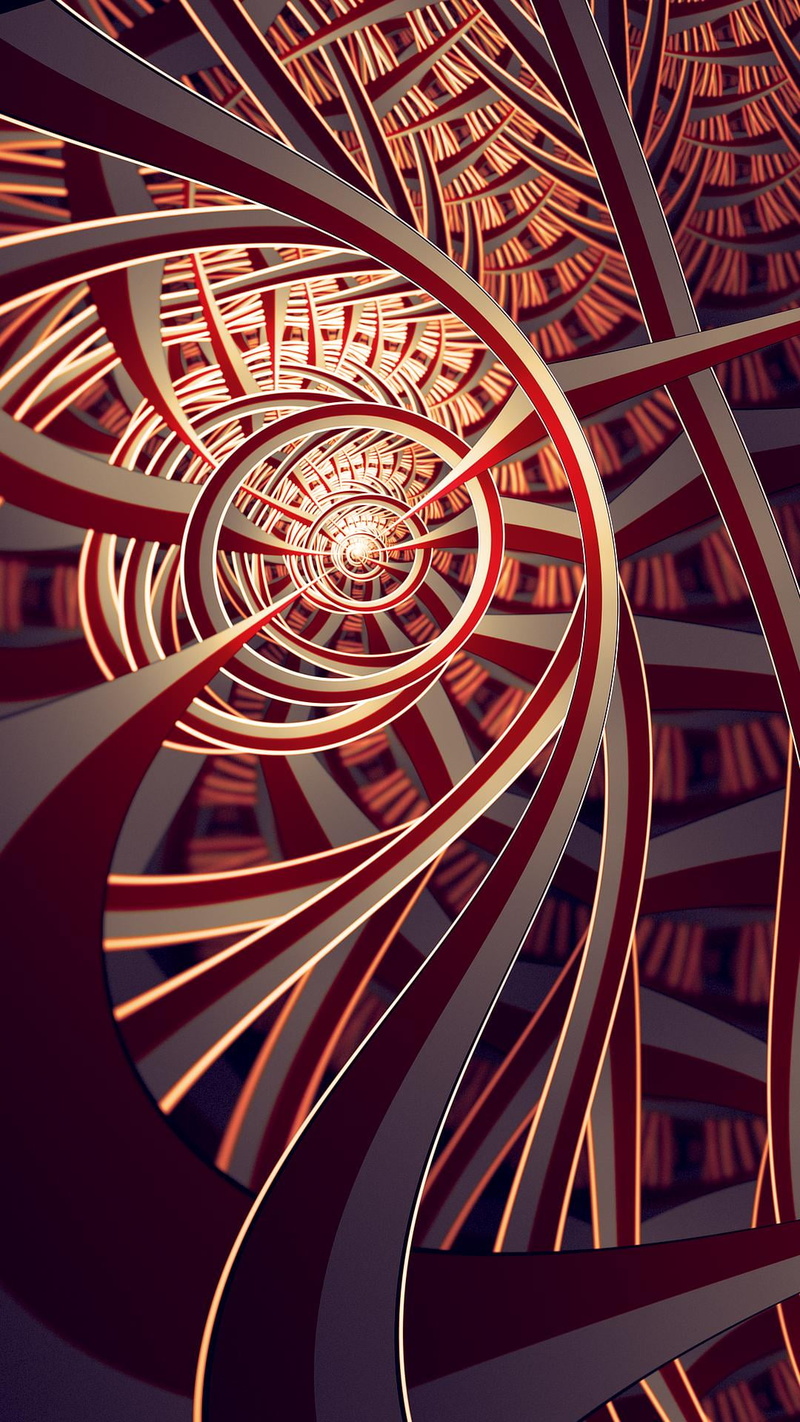 close-up, motion, design, Art And Creative, swirl, metal, red, architecture, steel, abstract, spiral, gray, archival, indoors, connection, pattern, full frame