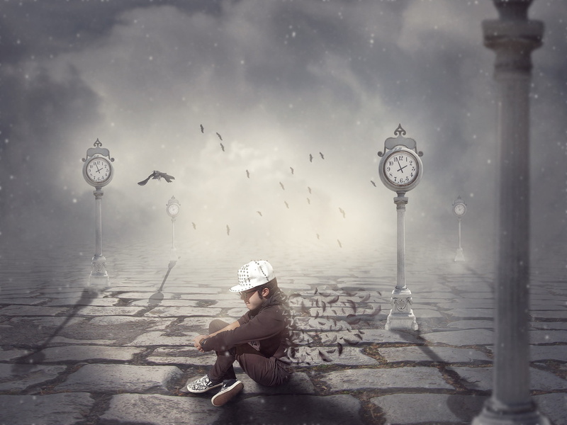 dispersion, ground, feathers, raven, 2K, watch, mist
