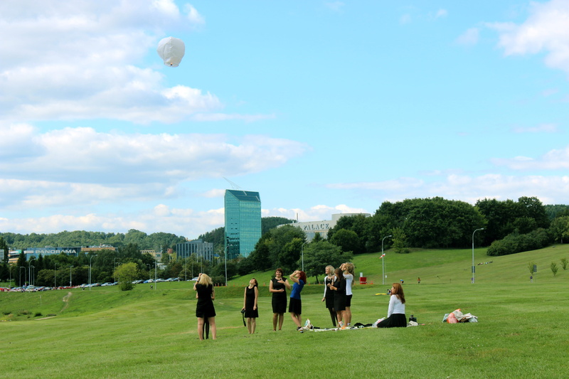 grass, plant, green color, 5K, tree, building exterior, lithuania, girls, picnic, nature, dreams, people, sky, outdoors, day, real people, field, vilnius