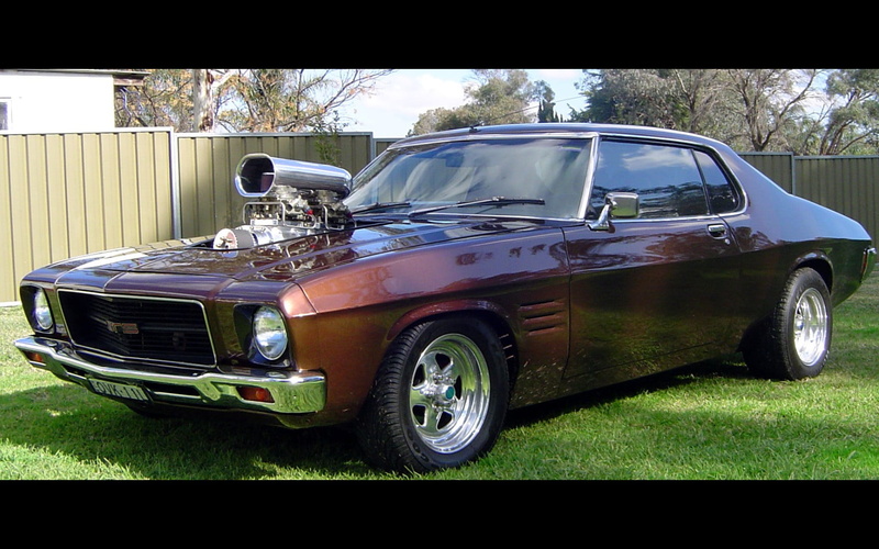 Holden, retro styled, Holden Monaro, 720P, stationary, motor vehicle, car, auto post production filter, outdoors, grass, no people, sunlight, mode of transportation