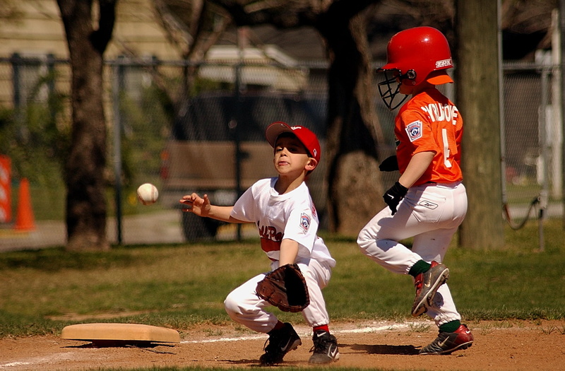 athletic, males, baseball - sport, grass, clothing, real people, full length, two people, playing, ball, baseball uniform, dirt, standing, boys, baseball