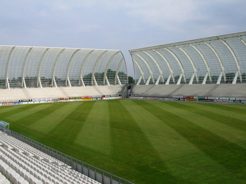 no people, green Color, competition, stade, licorne, competitive Sport, sports Venue, built structure, agriculture, building exterior, sports, plant, sky