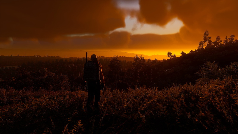 landscape, digital art, SCUM - Game PC, sunset, 2K, video game art