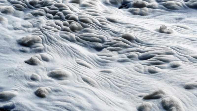 blow, natural pattern, dirty, beauty in nature, tranquility, environment, day, foam, winter, drain, no people, bubble, dirt, grey, slag, 4K, textured