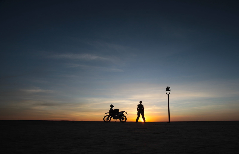 silhouette, south africa, land vehicle, ride, nature, leisure activity, sunsets, 4K, outdoors, transportation, lifestyles, adventure biking, beach, sunset