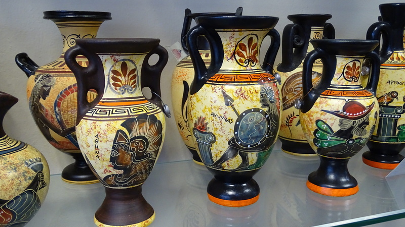 decorative urn, olympic games, indoors, craft, playing venues, for sale, vase, olympia, pattern, sport, representation, focus on foreground, creativity