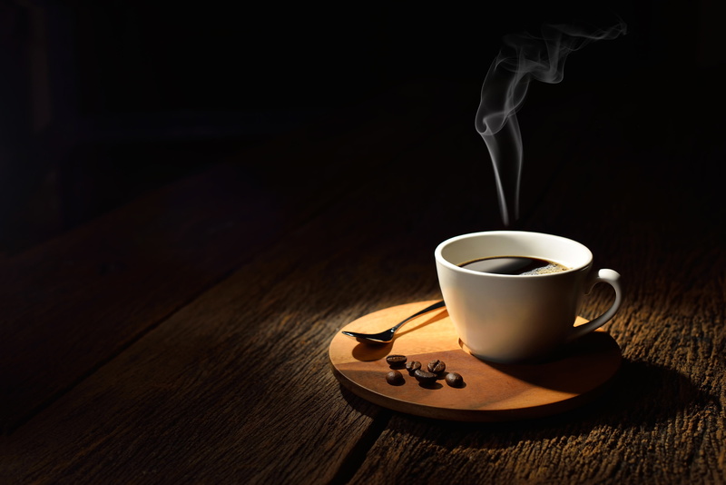 hot, coffee, Cup, black background, grain, spoon, 4K, couples, drink, table, Board
