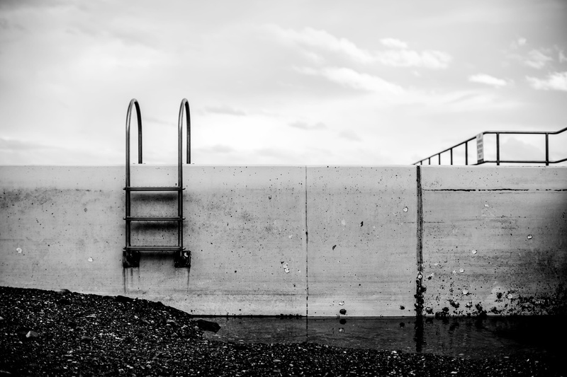 day, water, steel, built structure, merewether, baths, railing, ocean baths, security, architecture, protection, ladder, australia, safety, outdoors, 2K