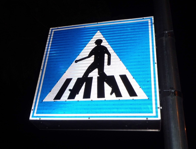 close-up, sign, representation, white color, pedestrian crossing sign, male likeness, information, Transit, Traffic Signal, road sign, black background