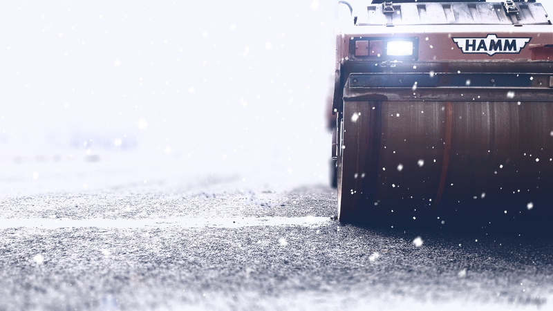 highway, close-up, outdoors, snow, road, nature, environment, snowfall, light, day, backgrounds, red, motion, selective focus, construction, scenics - nature
