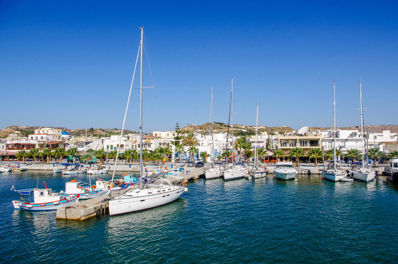 sky, 4K, kos, marina, yachting, mast, shelter, palma, pole, blue, sailboat, sea ​​port, coast, architecture, nature, building exterior, pierce, clear sky