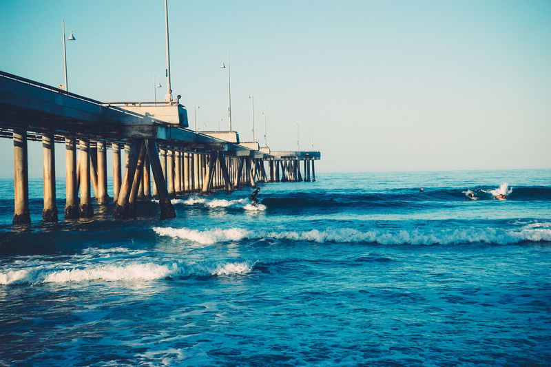coastline, gray, seaside, day, surfer, waves, scenics - nature, seascape, sky, horizon over water, beauty in nature, wave, coastal, transportation, daytime