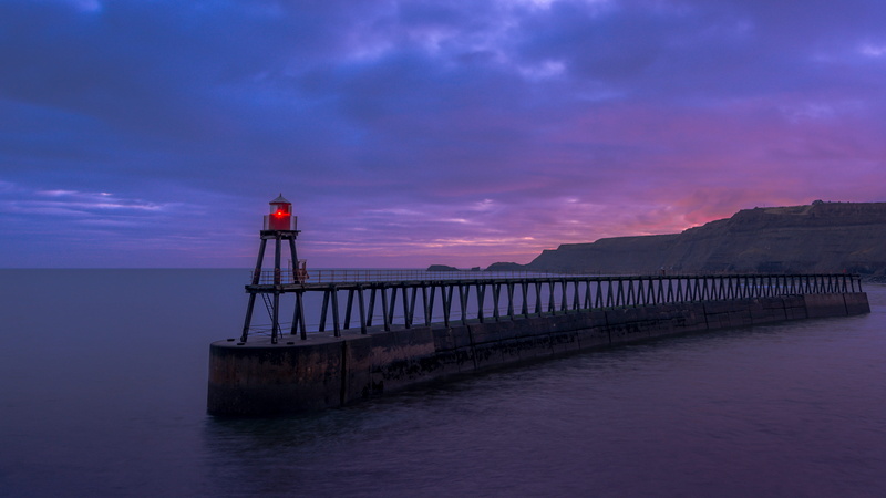 building, coast, winter, security, 4K, sunrise, sunset, Whitby, english, beach, beauty in nature, no people, outdoors, landscape, cliffs, harbor, coastal