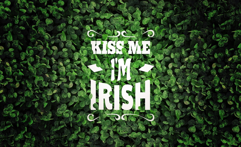 western script, capital letter, Clover, message, Irish, nature, Saint Patricks Day, 1080P, warning sign, growth, number, 2014, plant, Holidays, day, information