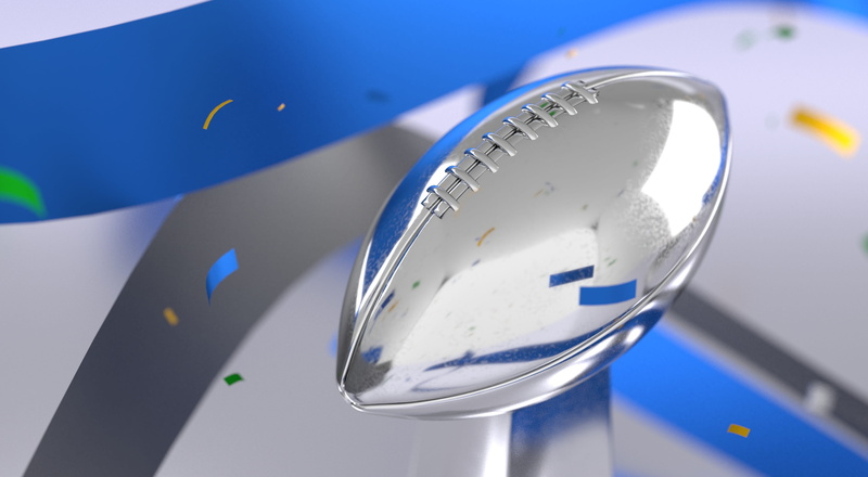 playoffs, football, championship, superbowl, america, fun, day, professional, balls, silver - metal, blue background, league, athletic, no people, touchdown