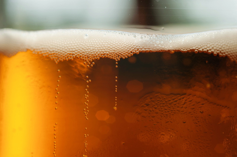 close, beer - alcohol, refreshment, lager, beer, close-up, macro, glass, drinking glass, cold temperature, 4K, food and drink, drink, glass - material