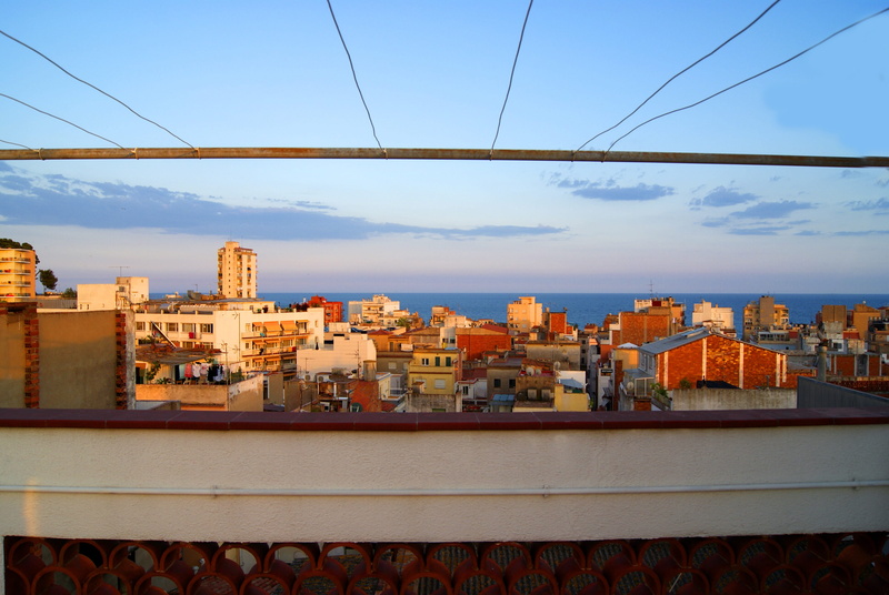 buildings, townscape, building, city, connection, cityscape, lloret de mar, horizon, nature, roof, outdoors, residential district, no people, sky, built structure