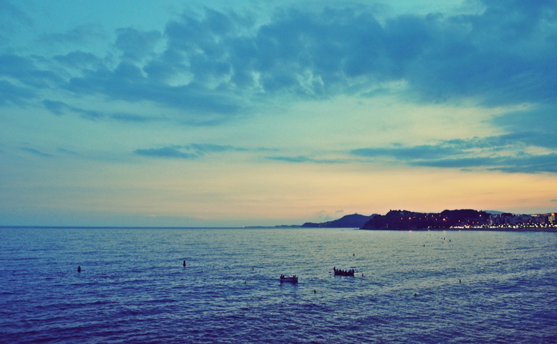 Vintage, 4K, Spain, sunset, lloret, mode of transportation, horizon over water, beauty in nature, sea, no people, sky, sailboat, water, horizon, outdoors