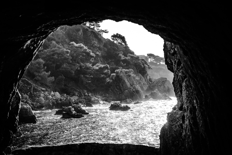 rock formation, rock, formation, cave, power in nature, water, spain, tranquil scene, no people, day, rock - object, 4K, flowing water, outdoors, mountain