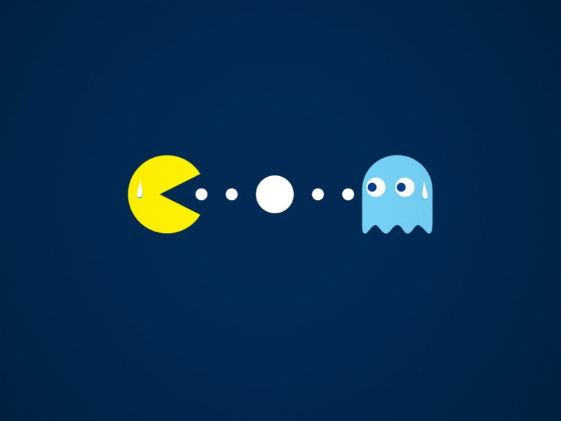 colored background, blue background, 720P, positive emotion, illuminated, illustration, sky, creativity, love, blue, symbol, shape, happiness, Pac-Man 