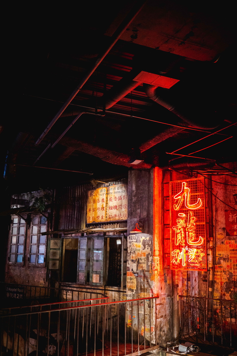 sign, night, cultures, old, 8K, illustration, architecture, illuminated, tokyo, evening, red, neon, shop, no People, city, 1980s, building Exterior, light