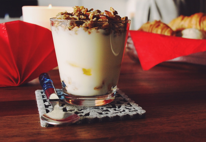 spoon, coaster, drink, freshness, cup, sweet food, no people, focus on foreground, glass - material, indoors, dairy product, household equipment, food and drink