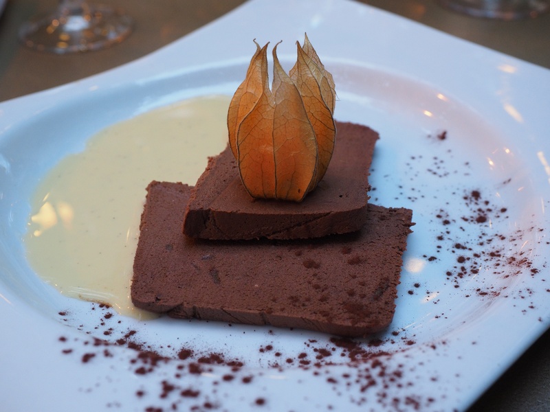 still life, delicious, andes cherry, lampionblume, physalis peruviana, sweet, baked, dessert, chocolate cake, chocolate parfait, no people, judenkirsche