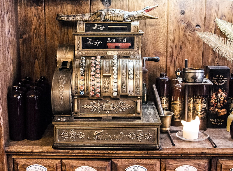 vintage, communication, table, 1080P, checkout, equipment, antique, technology, metal, push button, history, retro styled, wall - building feature, wood - material