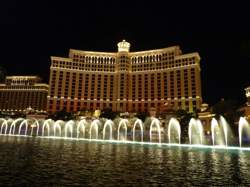 the Strip, las vegas, nevada, places of interest, travel destinations, no people, bellagio, hotel, illuminated, outdoors, usa, caesars Palace - Las Vegas