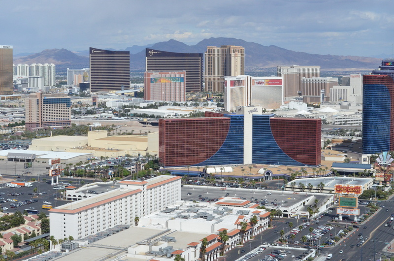 city, high angle view, building, gambling, gamble, transportation, tourism, leisure, 4K, famous, hotel, no people, cloud - sky, city life, cityscape, america