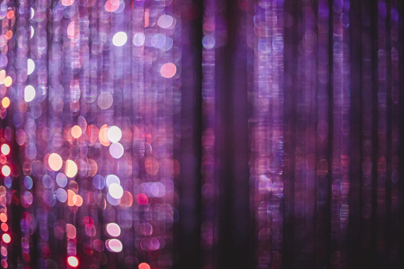 blurred motion, led, multi colored, outdoors, decoration, no people, full frame, night, light, flare, graphics, lighting, purple, velvet, texture, 5K