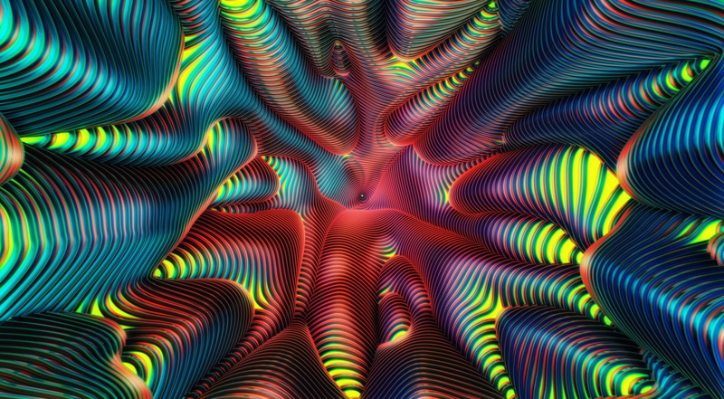 abstract backgrounds, motion, abundance, multi colored, textured, close-up, no people, design, pattern, indoors, studio shot, tube, 1080P, science, full frame