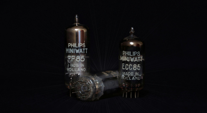 radio tube, electron tube, Philips, 4K, tubes