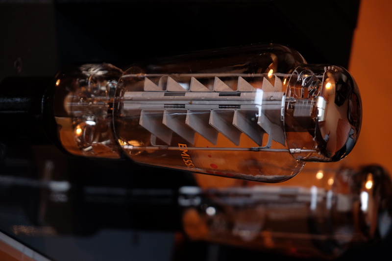 selective focus, tubes, close-up, transparent, stereo, high end, 4K, glass - material, night, studio shot, light - natural phenomenon, dark, metal, single object