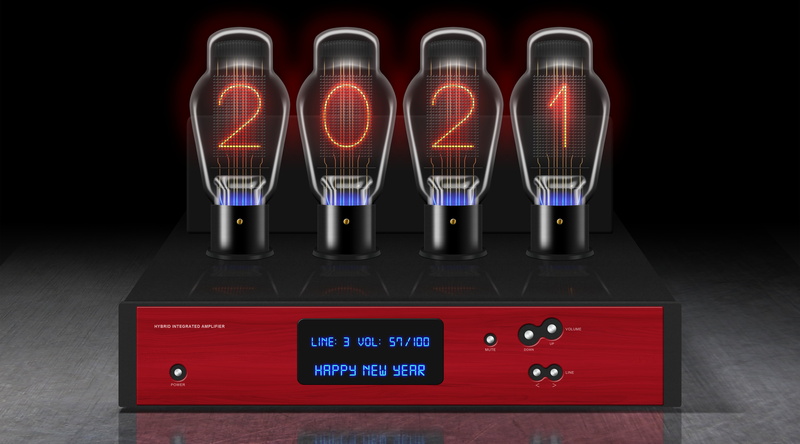vacuum tubes, 5K, New Year, 2021 (Year)