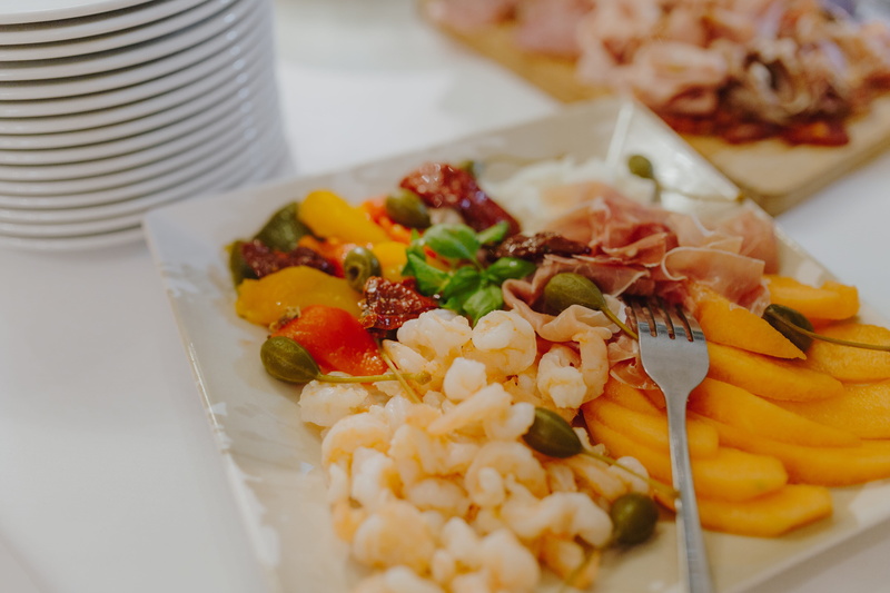 vegetable, ready-to-eat, snack, high angle view, brunch, meal, indoors, delicious, appetizers, healthy eating, close-up, crockery, snacks, table, gourmet