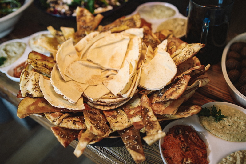 meal, temptation, Lebanese Food, hummus, buffet, 4K, plate, slice, indoors, party, bread, still life, selective focus, ready-to-eat, snack, arabic, close-up