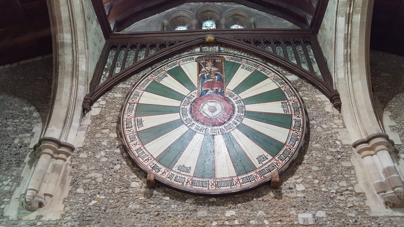 history, built structure, the past, ornate, building, roundtable, uk, religion, clock, shape, king arthurs round table, table, 5K, analog clock, cupola