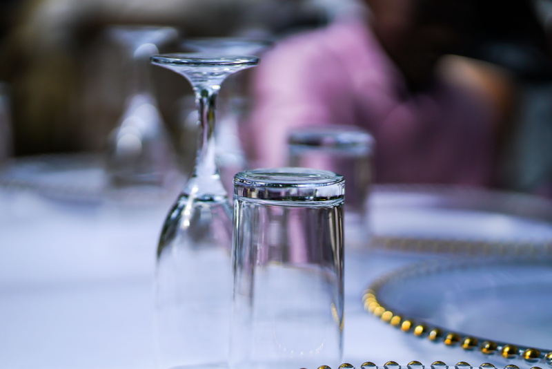 upside, table, drinking glass, empty glass, food and drink, wine, 8K, close-up, flute, household equipment, wedding, goblet, cups, alcohol, drink, hand
