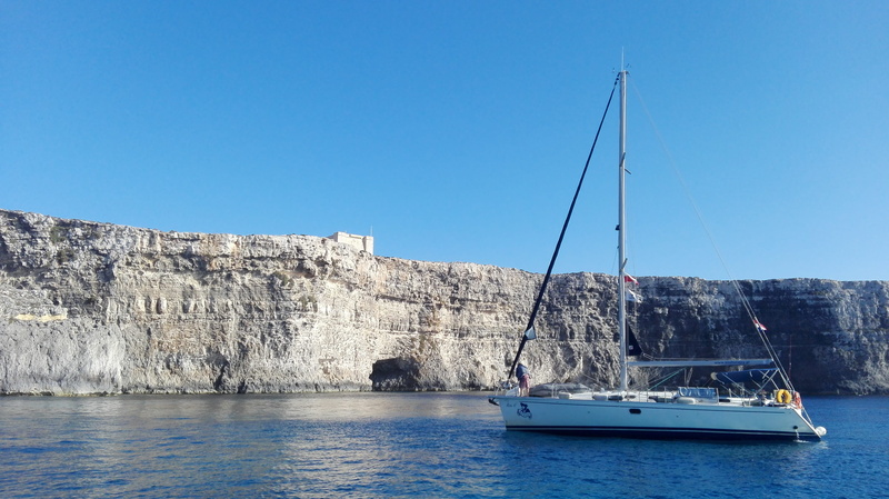 Malt, Blue, mode of transportation, nautical vessel, water, no people, paradise, Sea, nature, solid, Beach, Cumin, day, outdoors, rock, sailboat, travel