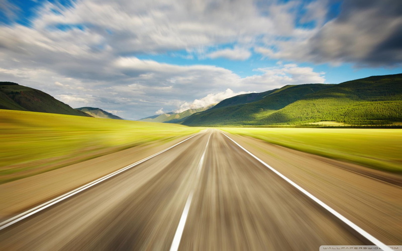 nature, road, 3d and abstract, 1080P, lapse, tap, high, high speed, grey, time, speed