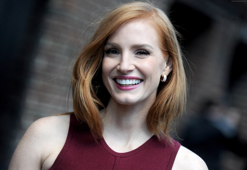 2K, beauty, HD, Jessica Chastain