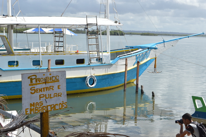 fishing industry, moored, reflection, day, pole, pier, no people, wedja santos, maceió alagoas, 5K, water, sky, mode of transportation, photo, vessel