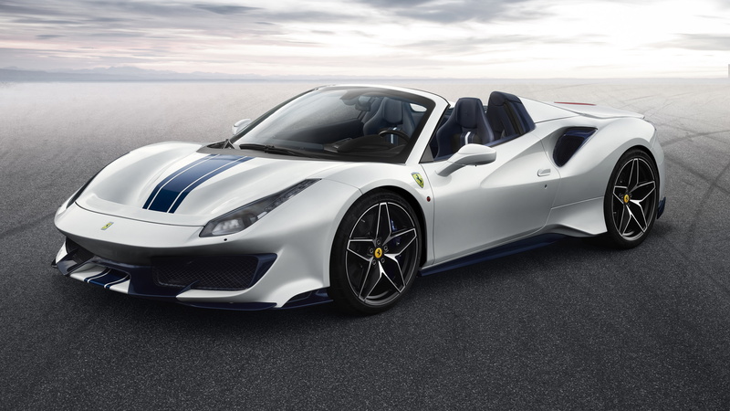 Ferrari, Pista, 4K, 488, Spider