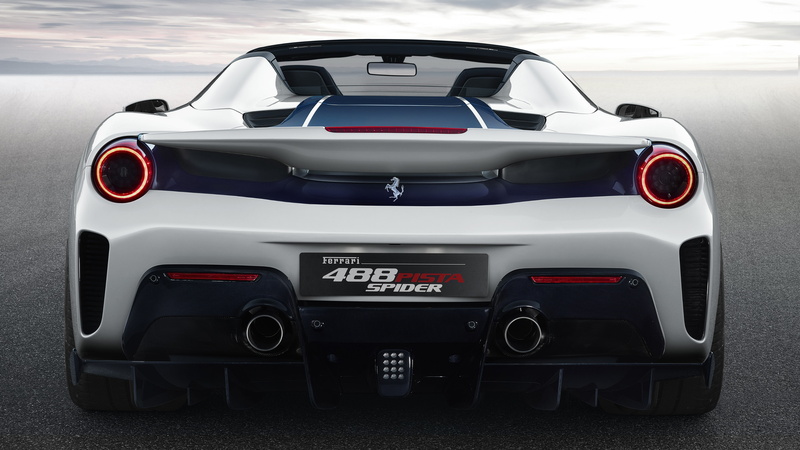 Pista, 2018, 488, Ferrari, 4K, Spider
