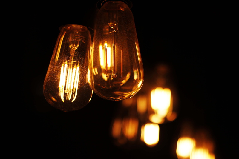 electric light, light bulb, light - natural phenomenon, connection, luminosity, no people, fuel and power generation, lights, black background, grand rapids