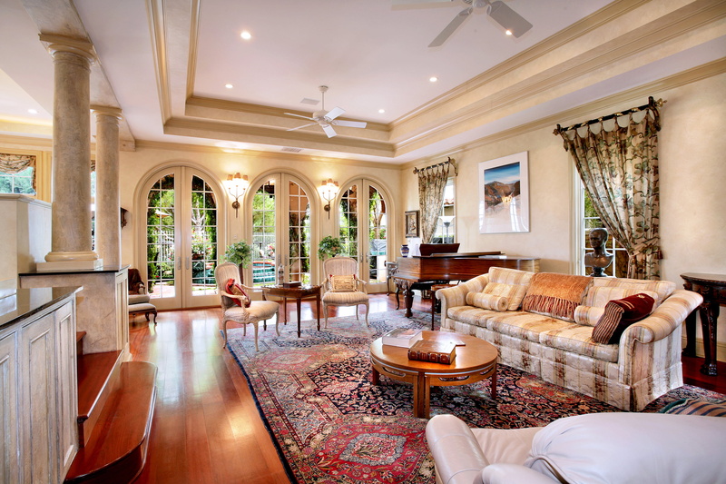 interior, furniture, window, house, indoors, 2K, fabric, sofa, seat, style, ornate, home, brown, striped, chair, domestic room, home showcase interior
