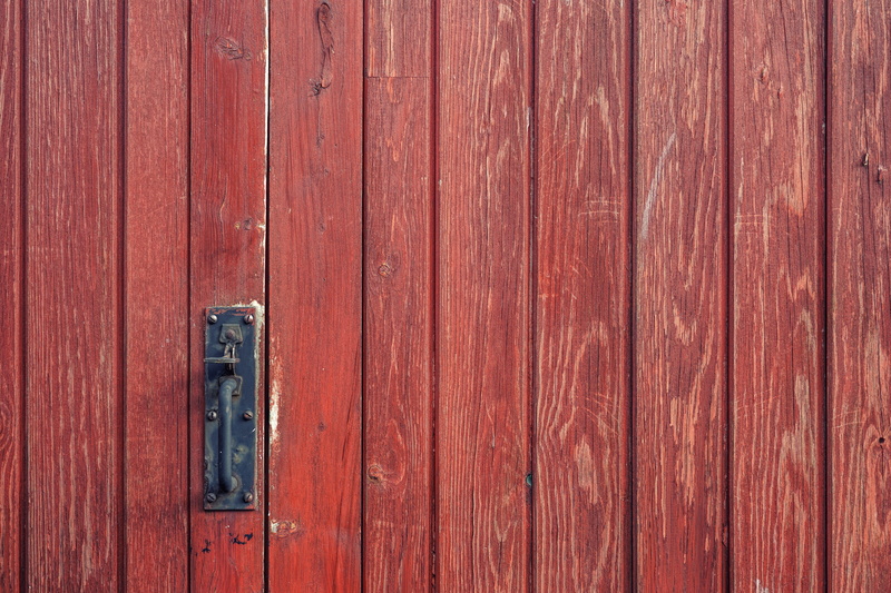 red, no people, brown, protection, old, facade, building, wood grain, architecture, pattern, design, close-up, door handle, grain, security, outdoors, wood