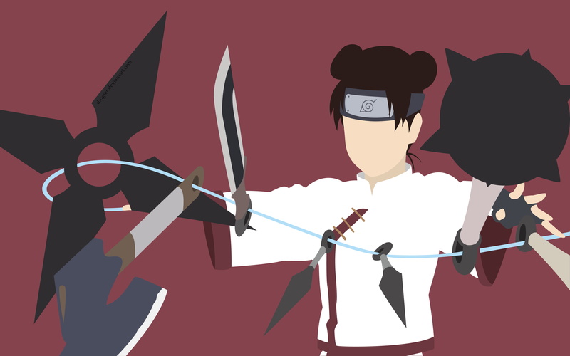 Tenten (Naruto), 4K, Naruto, Anime