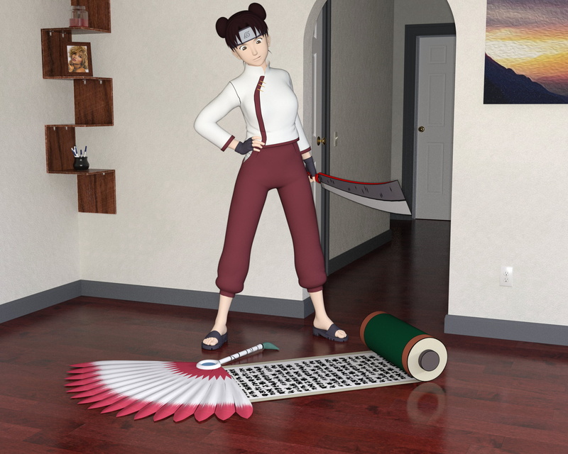 Tenten (Naruto), Naruto, 2K